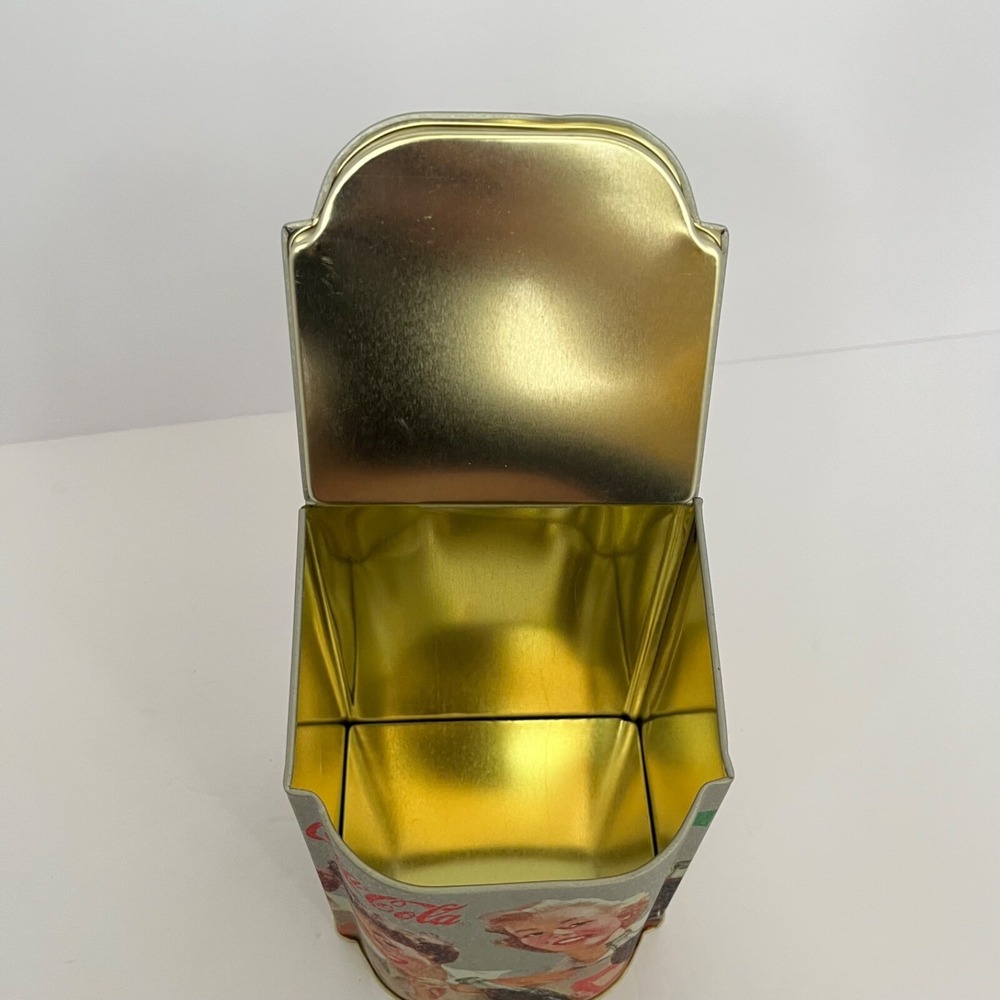 Vintage 1998 Coca-Cola Collectible Hinged Tin "Be Refreshed" Rare Bottle - Picture 8 of 8